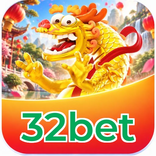 Interface da plataforma 32bet mostrando slots populares e bônus de boas-vindas
